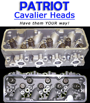 Patriot Cylinder Heads for Cavalier 2.2L