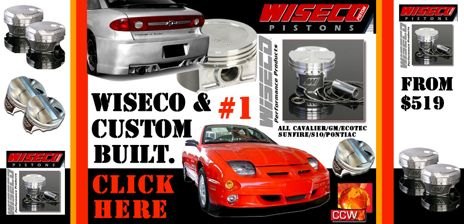 Cavalier, Sunfire, S10 Wiseco Pistons